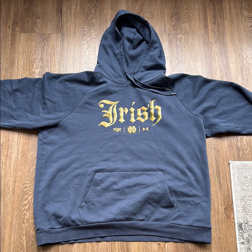 Notre Dame Fighting Irish Shamrock Series Men’s Under Armour Hoodie